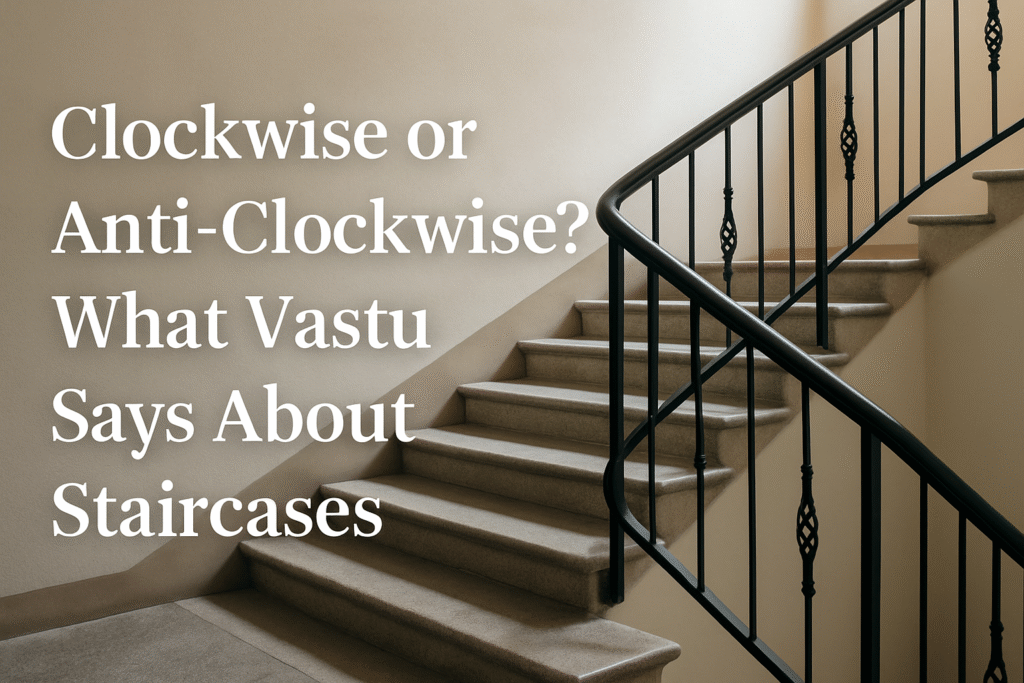 Clockwise or Anti-Clockwise? What Vastu Says About Staircases (And Why It Matters More Than You Think)